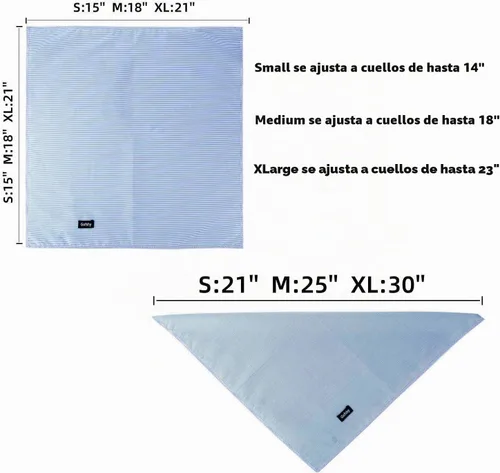Vista 2 de Bandanas para perros pequeños, 5 unidades, bandanas para bricolaje, verde, naranja, rosa, azul y gris