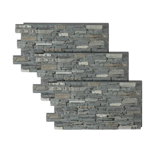 Vista 12 de AZ Faux Paneles de revestimiento de pared de poliuretano de alta densidad para decoración interior y exterior Panel de revestimiento de piedra