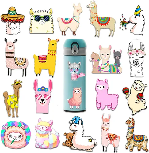 Vista 19 de Calcomanías de cumpleaños para tarjetas, 1 rollo, 500 unidades, 6 bonitos diseños de pastel de cumpleaños, etiquetas adhesivas redondas de 1