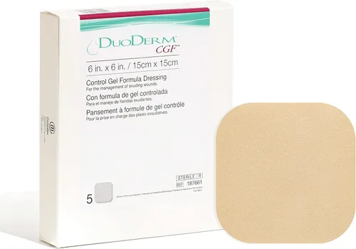 Vista 10 de Apósito estéril DuoDERM CGF 4 x 4 pulgadas, 5/caja