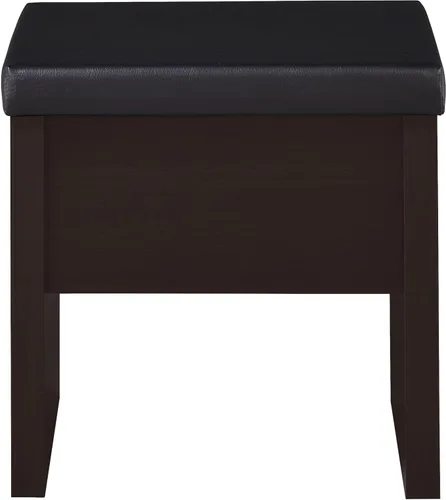Vista 11 de Tocador contemporáneo Coaster Home Furnishings, Madera, Capuccino