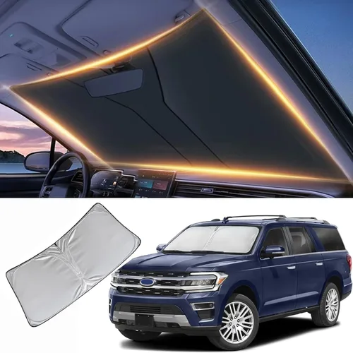 Vista 36 de Parasol para parabrisas delantero, protector de visera, accesorios para automóvil