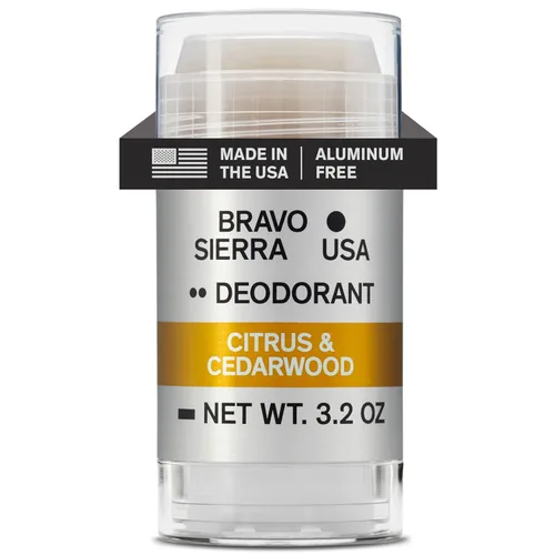Vista 8 de Bravo Sierra Desodorante para hombre sin aluminio - Antitranspirante