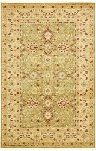 Vista 17 de Unique Loom - Alfombra de la colección Edinburgh - Monroe (2 x 6 pies 1 pulgada, pasillo, azul/marrón)
