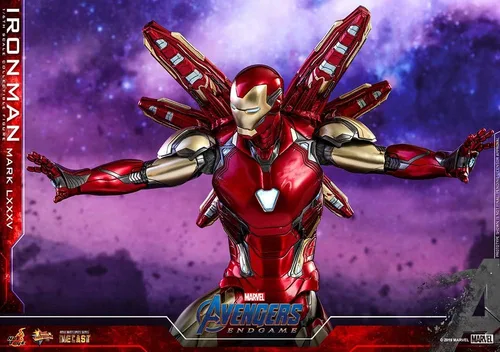 Vista 3 de Hot Toys Marvel: Avengers Endgame - Iron Man Mark LXXXV - Figuras a escala 1:6, multicolor, HT904599