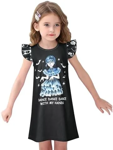 Vista 3 de Vestido de fiesta familiar para niñas de 5 a 12 años