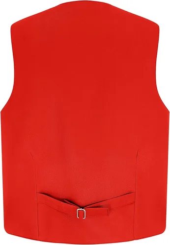 Vista 2 de TopTie - chaleco unisex para uniforme de barman, supermercados, voluntarios.