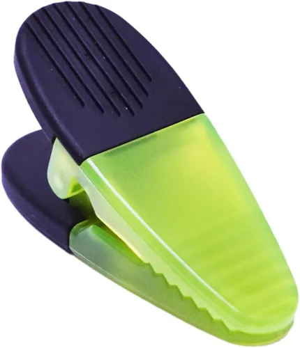 Vista 14 de Clips de plástico grueso con imán de neodimio - 3-1/4" de longitud - Durable versátil multiusos (transparente)