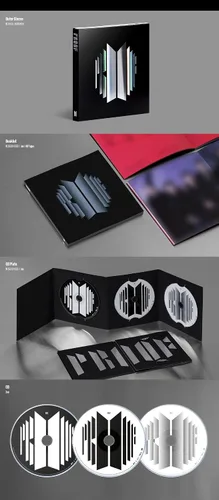 Vista 3 de Dreamus BTS BANGTAN BOYS - Juego de tarjetas fotográficas de 6CD+1 póster plegado+juego de tarjetas de fotos extra, negro, 7.402 x 9.843 x 2.323 in