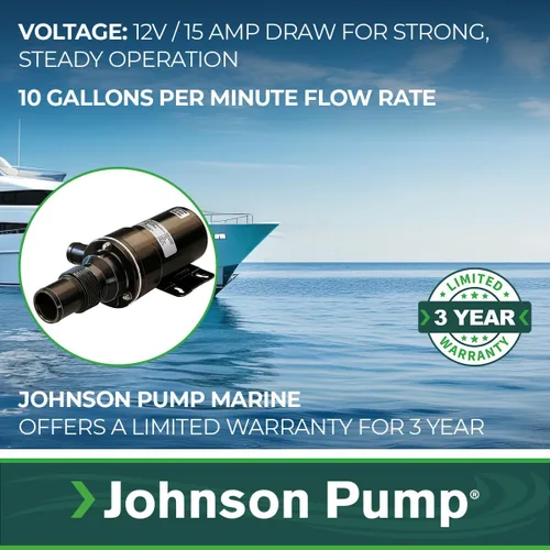Vista 4 de Johnson Pump Bomba Maceradora 12V