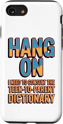 Vista 18 de Hang On I Need The Teen-to-Parent Dictionary Case for iPhone 17