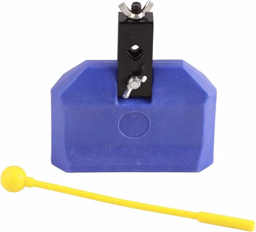Vista 3 de Jam Block Attachment Pearl Rack Abrazadera 20 × 12 × 5 Azul Plástico Percusión Instrumentos Bloque Kit de Tambor Latino
