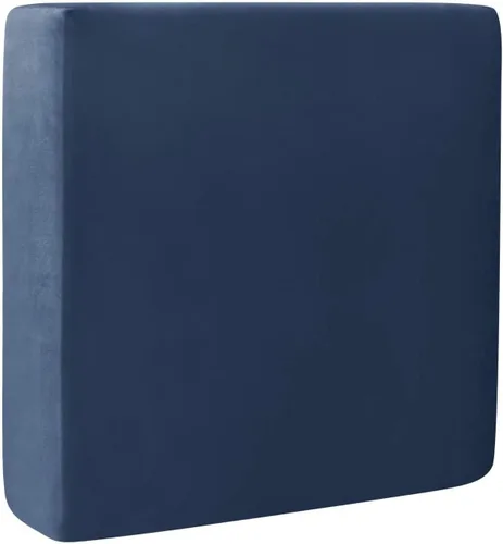 Vista 31 de Fundas de cojín de terciopelo para sofá, funda elástica para cojín de sofá suave, protector de muebles extraíble y lavable para sala de estar, Negro