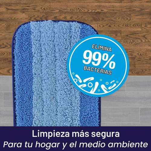 Vista 5 de Bona Almohadilla de limpieza de microfibra para pisos de madera dura