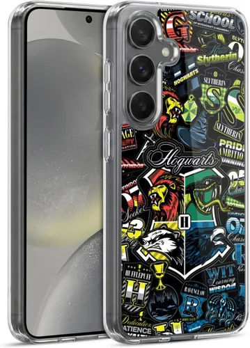 Vista 45 de Head Case Designs Officially Licensed Harry Potter Hogwarts Badge Up Gel Case [Military Grade Protection] Compatible with Samsung Galaxy A17 4G / 5G