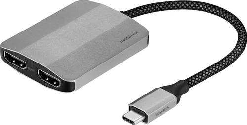 Vista 9 de INSIGNIA Adaptadores para TV, monitor y pantalla – 4K Ultra HD, entrega de energía de 60 W, USB 3.0 5Gbps – Compatible con MacBook, iPad