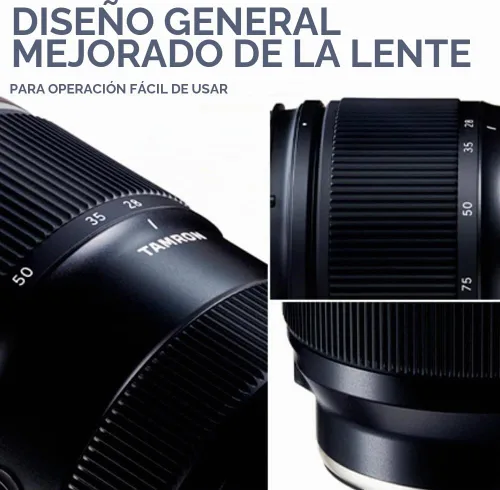 Vista 8 de Tamron 24mm F/2.8 Di III OSD M1:2 Lente para Cámara Sony Full Frame/APS-C E-Mount Mirrorless