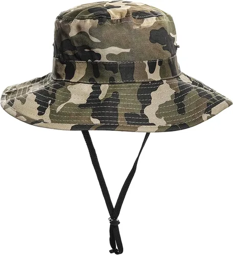 Vista 8 de Sombrero de camuflaje para niños de 2 a 14 años