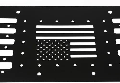 Vista 7 de G-PLUS Tabla de Placa de Almacenamiento, Compatible con Modelos de Puerta Trasera de Toyota Tacoma 2005-2015 (2ª Gen) Placa de Acero de Refuerzo