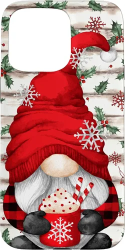 Vista 31 de Cute Christmas Gnome for Women with Hot Cocoa Mug for Xmas Case for iPhone 17