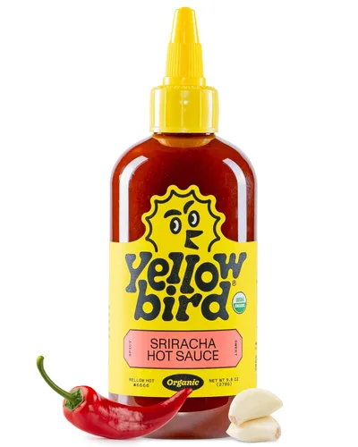 Vista 19 de Yellowbird® Salsa picante orgánica de habanero 9.8 oz. Tamaño para despensa