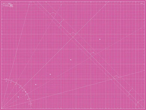 Vista 10 de Estera de Corte Elan A4 Rosa y Morada, Estera de Corte Autorreparable A4 9x12 Pulgadas, Tabla de Corte de Manualidades Rosa de 5 Capas, Tabla