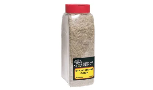 Vista 3 de WOODLAND SCENICS FL631 Flock de hierba estática Miel silvestre 32 oz WOOU1305
