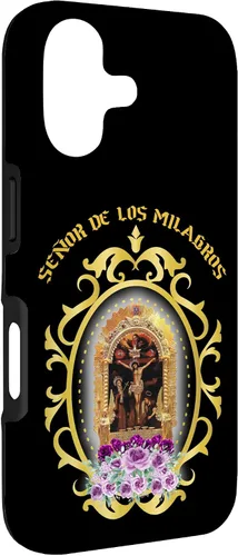 Vista 3 de El Señor de Los Milagros, Lima Peru, Cristo venerada en Perú - Carcasa para iPhone 17