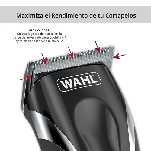Vista 3 de Cuchilla para cortar cabello Wahl, 4 onzas de aceite. N.°3310-300.