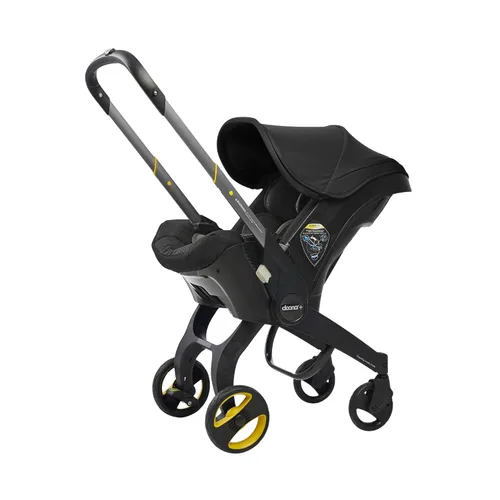 Vista 12 de Doona - Asiento de automóvil y cochecito, Azul profundo - Sistema de viaje todo en uno