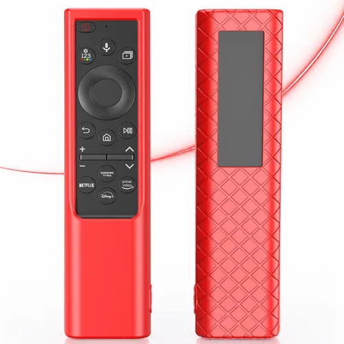 Vista 12 de Funda compatible con Samsung Smart TV Remote Control 2021/2022 Azul Cielo Brillante