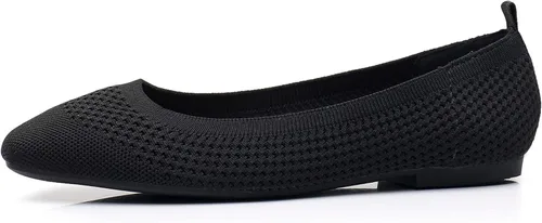 Vista 2 de VenusCelia Zapato plano de punto flexible para mujer