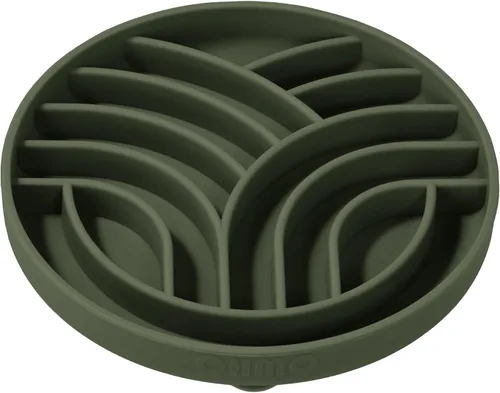 Vista 31 de OHMO Slow Feeder Dog Bowl, 5.9" Lick Mat for Dogs, Diamond, Camo Green verde (camo green)
