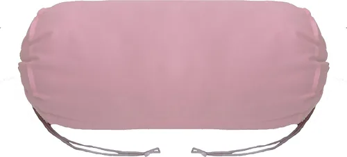 Vista 3 de Funda de almohada de almohada rosa bebé, rollo de cuello redondo para cama, sofá, silla, sofá, salón, algodón, 6 pulgadas de diámetro x 24 pulgadas