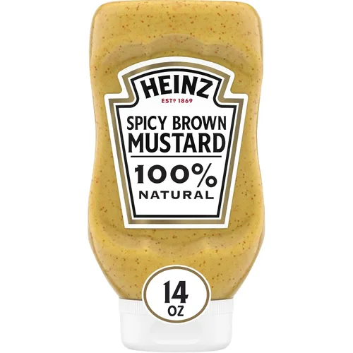 Vista 11 de Heinz Mostaza amarilla (botella de 567 g)