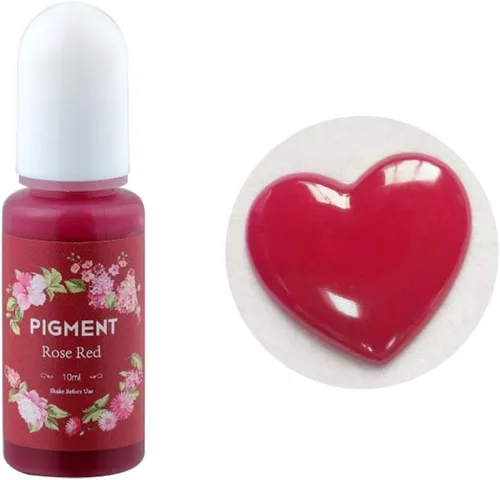 Vista 17 de Mezcla de resina epoxi UV de 0.3 fl oz, pigmento líquido, pigmento de resina colorante, secado rápido, manualidades, herramientas de fabricación