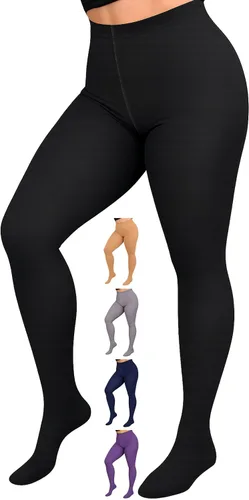 Vista 11 de Medias de compresión para mujeres 20-30mmHg - Varices y hinchazón - A204 Opaque, reinforced heel,toe, latex-free, supports circulation & varicose