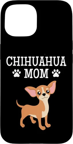 Vista 6 de Chihuahua Mom for Women and Girls Case for iPhone 17