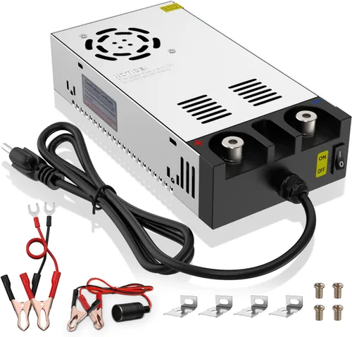 Vista 8 de IMAYCC Convertidor de CA a CC 12V SMPS,Convertidor de 110V a 12V CC,Fuente de alimentación de 12 voltios Convertidor de potencia Máx 600W 50A CC