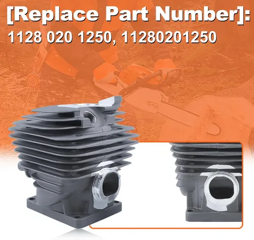 Vista 3 de Kit de pistón de cilindro de 2.047 in para motosierra Stihl Ms461 1128 020 1250, 11280201250
