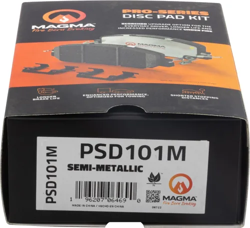 Vista 5 de MAGMA Pro-Series PSD101M Pastillas de freno semimetálicas, delanteras