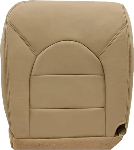 Vista 7 de 2000 Ford F250 F350 F450 Lariat Super Duty - Funda de asiento de piel sintética (vinilo) de repuesto en color marrón pergamino medio