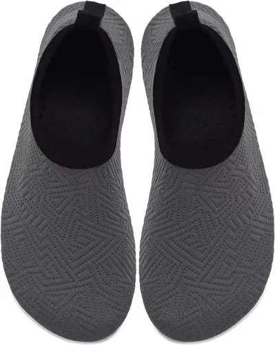 Vista 7 de YALOX - Zapatos de agua para deportes al aire libre, playa, natación, acuáticos, secado rápido, zapatos tipo calcetines, calzado descalzo para surf