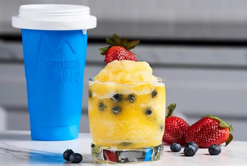 Vista 3 de Vat19 Slushy Maker, 11 onzas, convierte casi cualquier bebida en un granizado en menos de 60 segundos