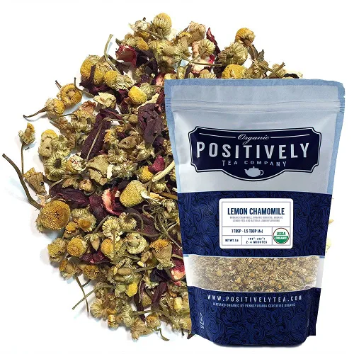 Vista 54 de Bolsas de hojas sueltas para té. Orgánicas por USDA. Positively Tea LLC.