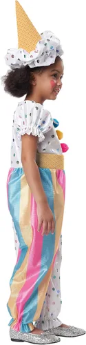 Vista 2 de Payaso dulce para niños pequeños, Azul Patchwork