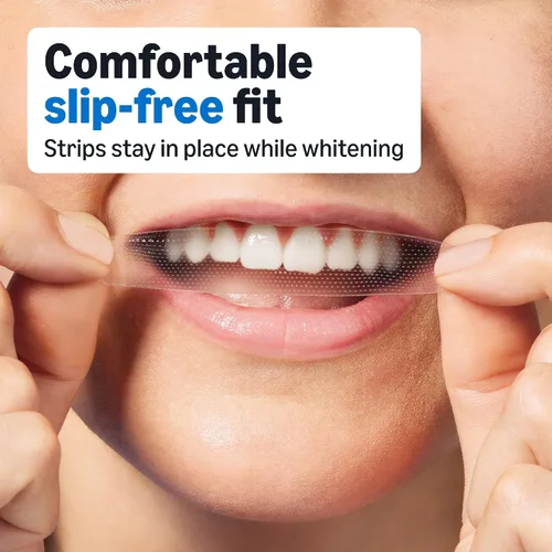 Vista 6 de Amazon Basics Kit de tiras blanqueadoras de dientes de 10 días, 10 tratamientos, 1 paquete (anteriormente Solimo)