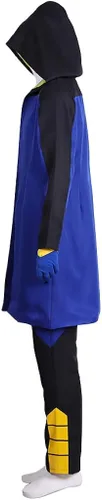 Vista 3 de Disfraz de choque estático para cosplay para hombre disfraz de superhéroe