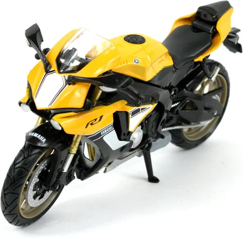 Vista 7 de NEWRAY 57803 A 1: 12 Yamaha YZF-R1 2016, colores azules