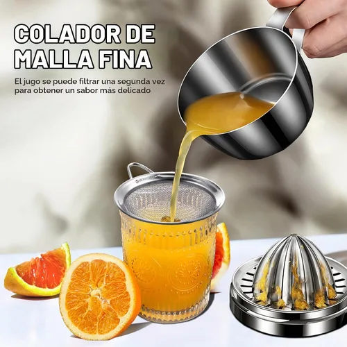 Vista 3 de Homestia Citrus Orange Juicer Limón Lima Fruta Hand Squeezer Herramienta